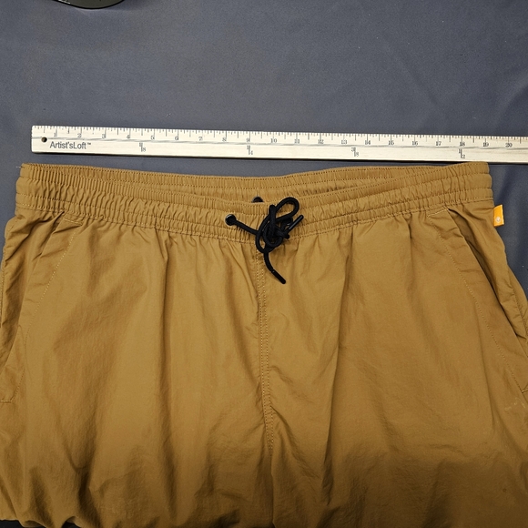 Timberland DWR Trail Joggers Wheat Tan Brown Wind Breaker Mens Sz XXL - Picture 5 of 6